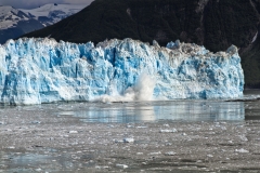 Calving of Hubbard Glacier